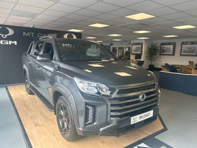 KGM Musso 2.2 Saracen Platinum Double Cab Diesel Grey