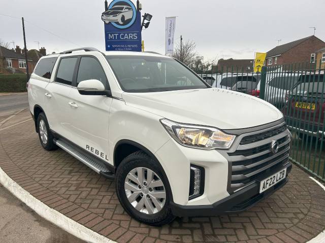 SsangYong Musso 2.2 Double Cab Pick Up 202 Rebel Auto Pick Up Diesel White